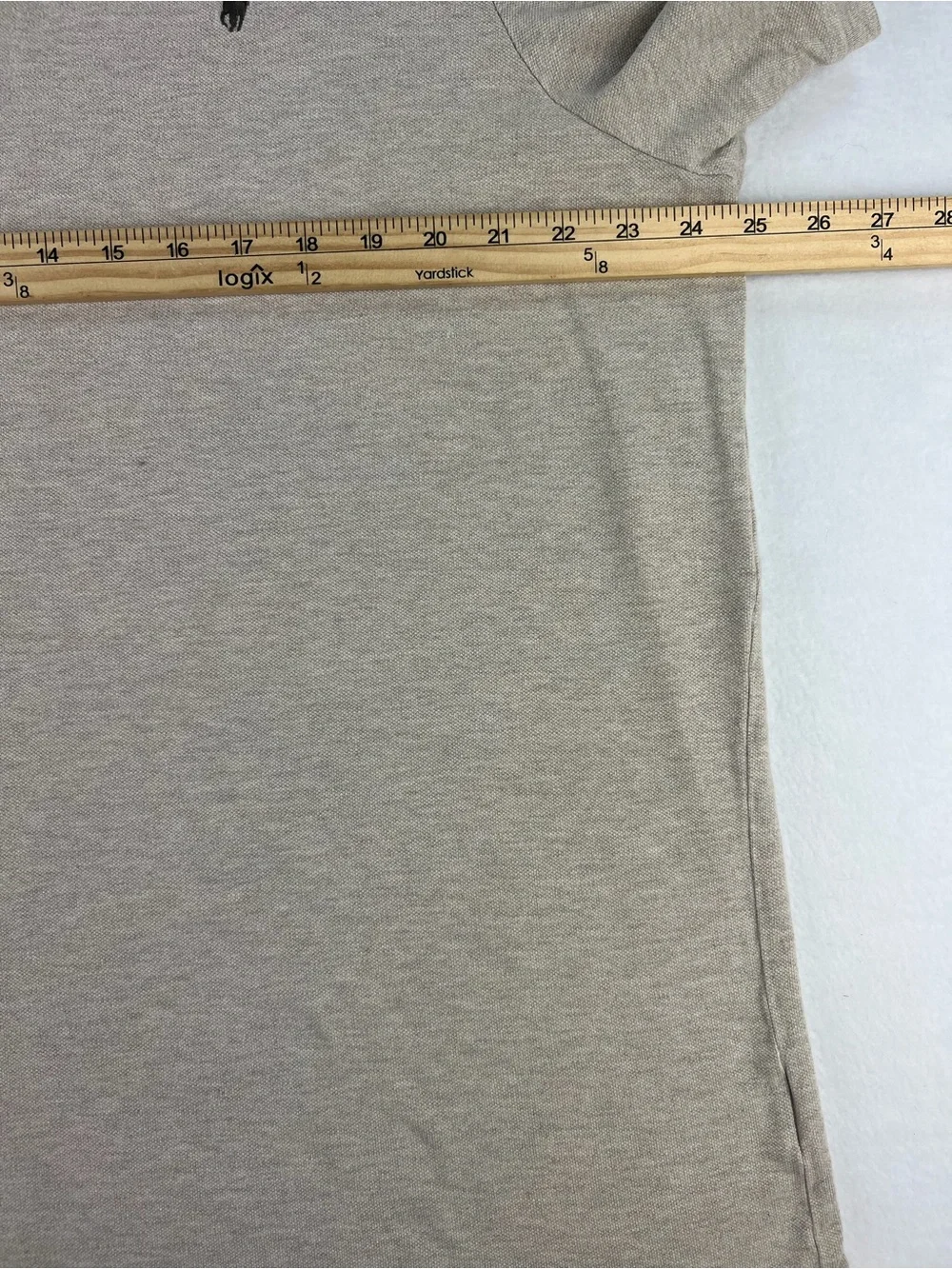 Polo Ralph Lauren Mens Classic Fit Dune Heather Beige Short Sleeve Polo Size XXL
